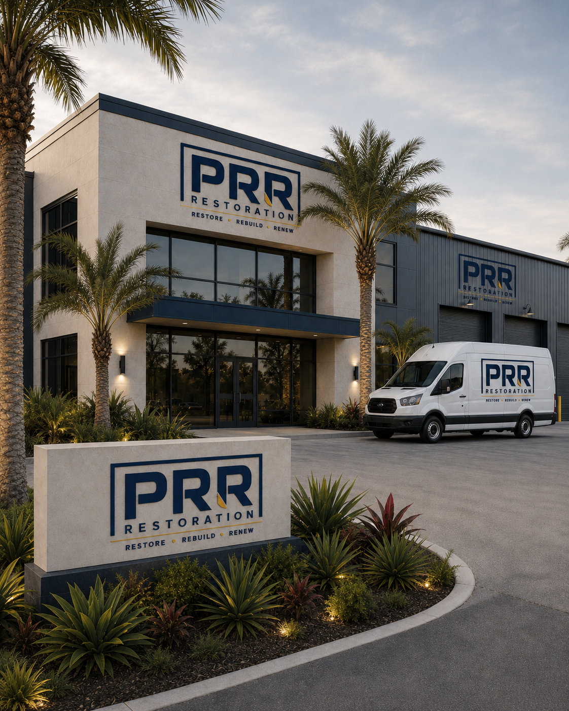 PRR Restoration office and service facility