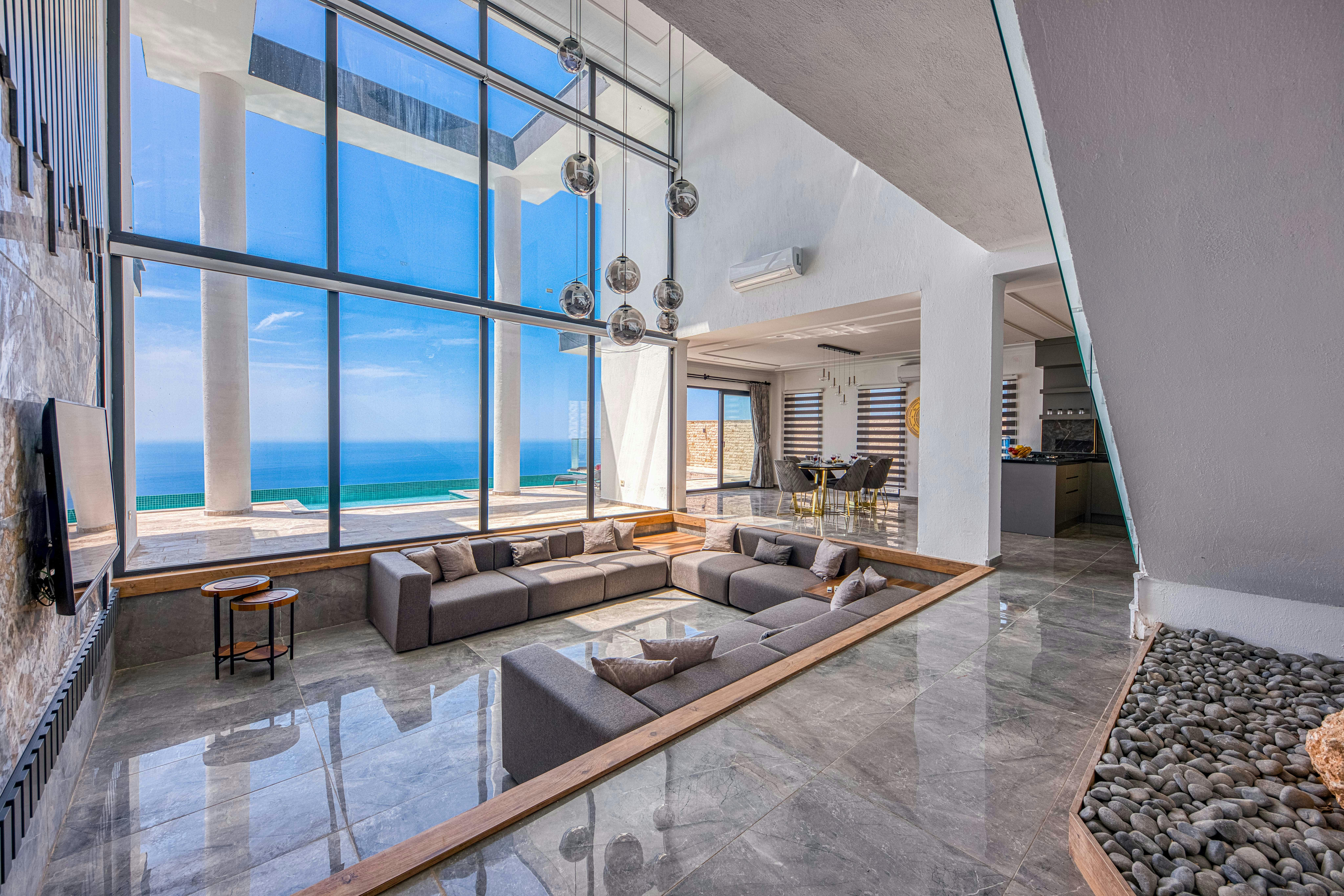 Luxury coastal interior